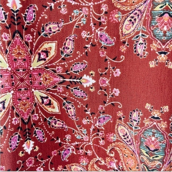 ALATR'D State Satori Long Sleeve Dress Medium Boho - Picture 7 of 9